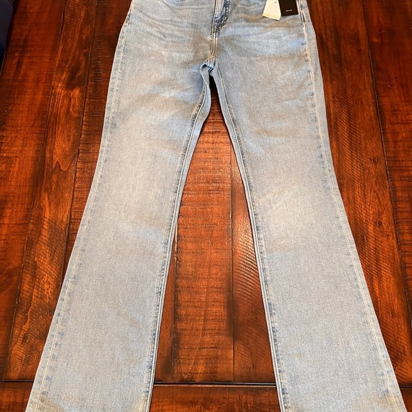 Lauren Ralph Lauren Light Blue Flare Jeans - Picture 5 of 5